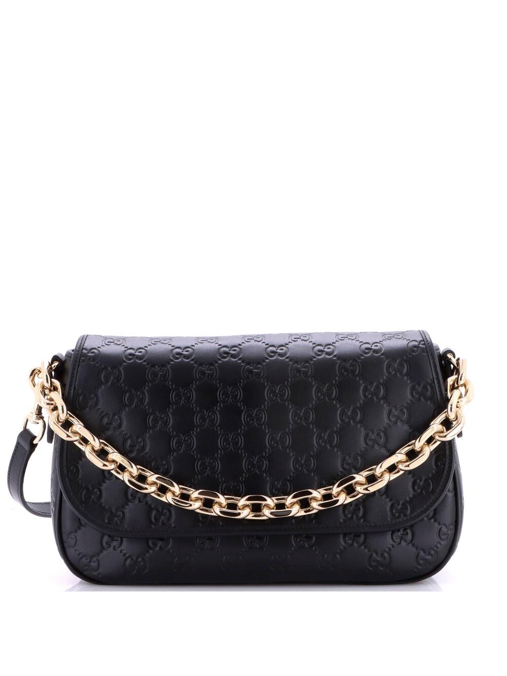 Emblem Arabella Shoulder Bag Guccissima #374958G21B